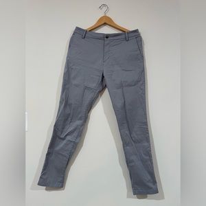 Birddogs Stephen Jobs graphite grey stretch khaki pants with liner - 32x32